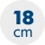 výška matrace 18 cm