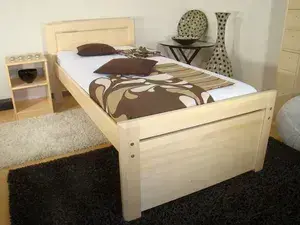 vysoká postel z masivu pro seniora MISSY SENIOR