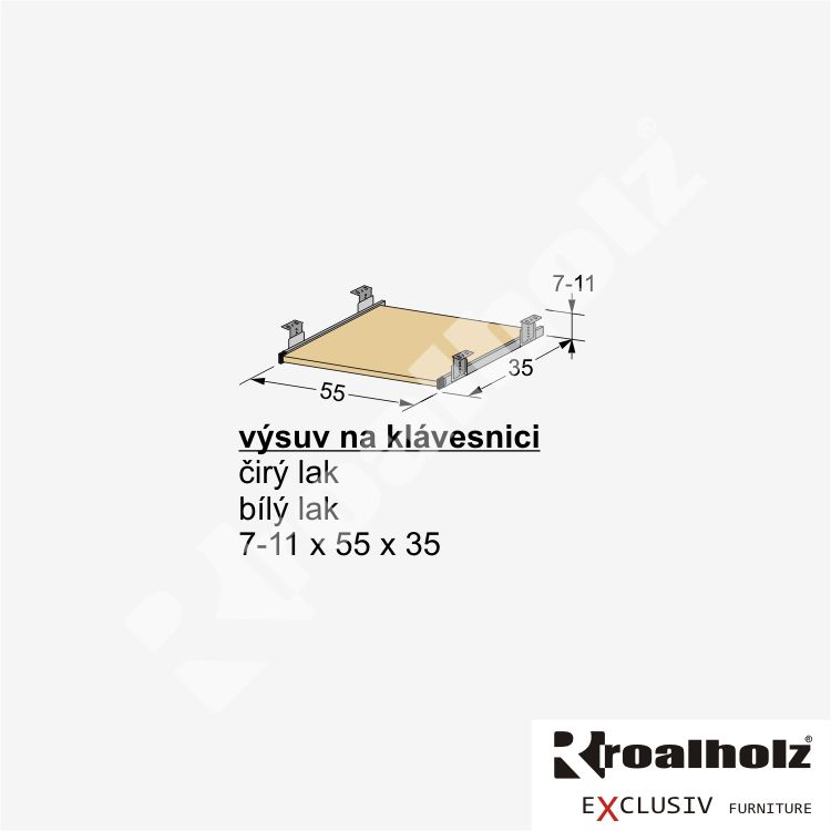 VÝSUV NA KLÁVESNICI masiv