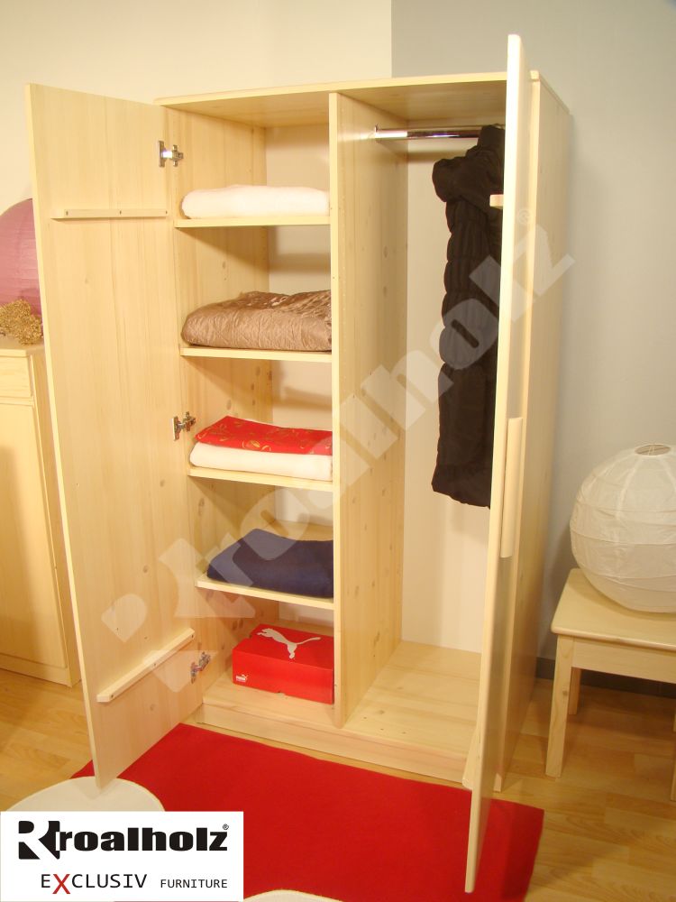 pološatní kombinovaná skříň masiv ZAFI 170x90x58