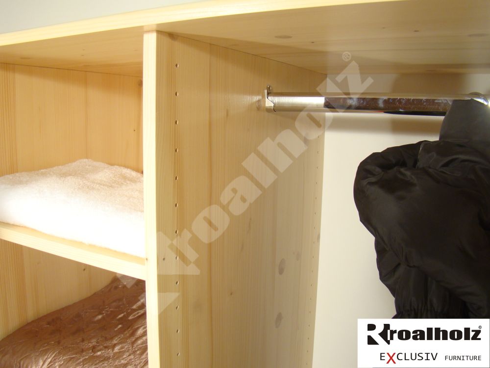 pološatní kombinovaná skříň masiv ZAFI 170x90x58