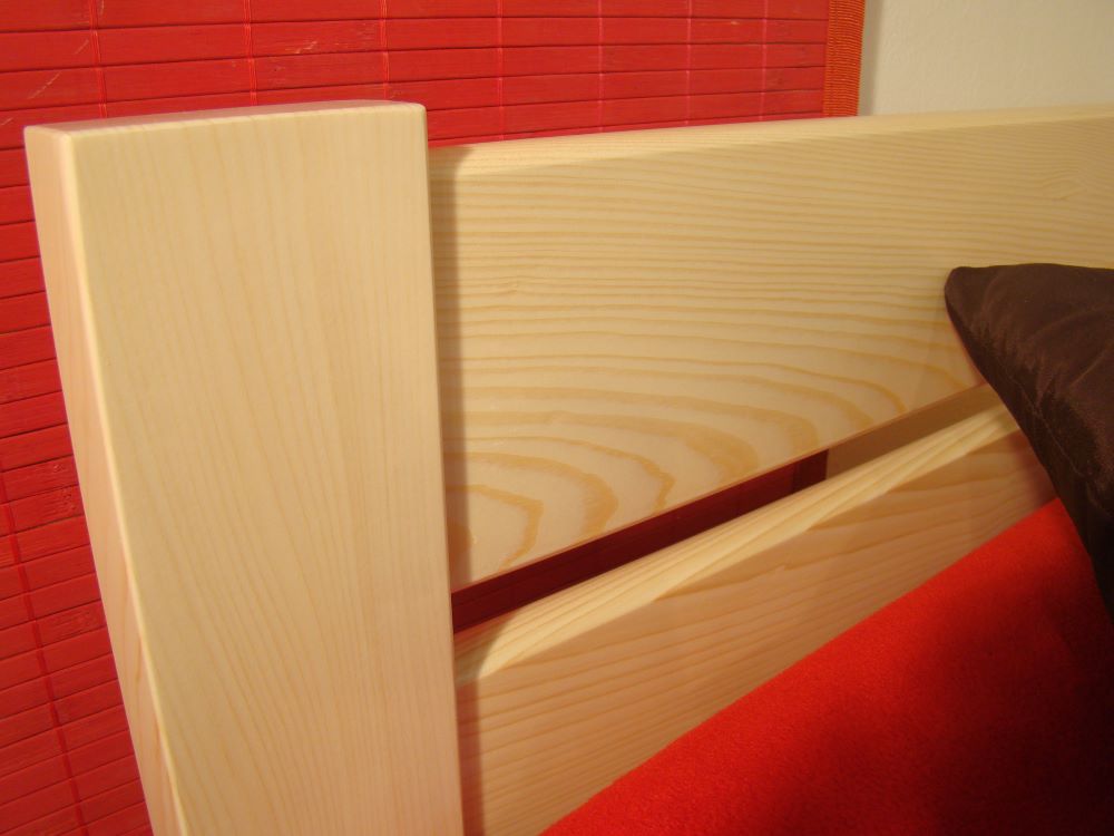 jednolůžko pro seniory masiv NELA NR SENIOR 100x200