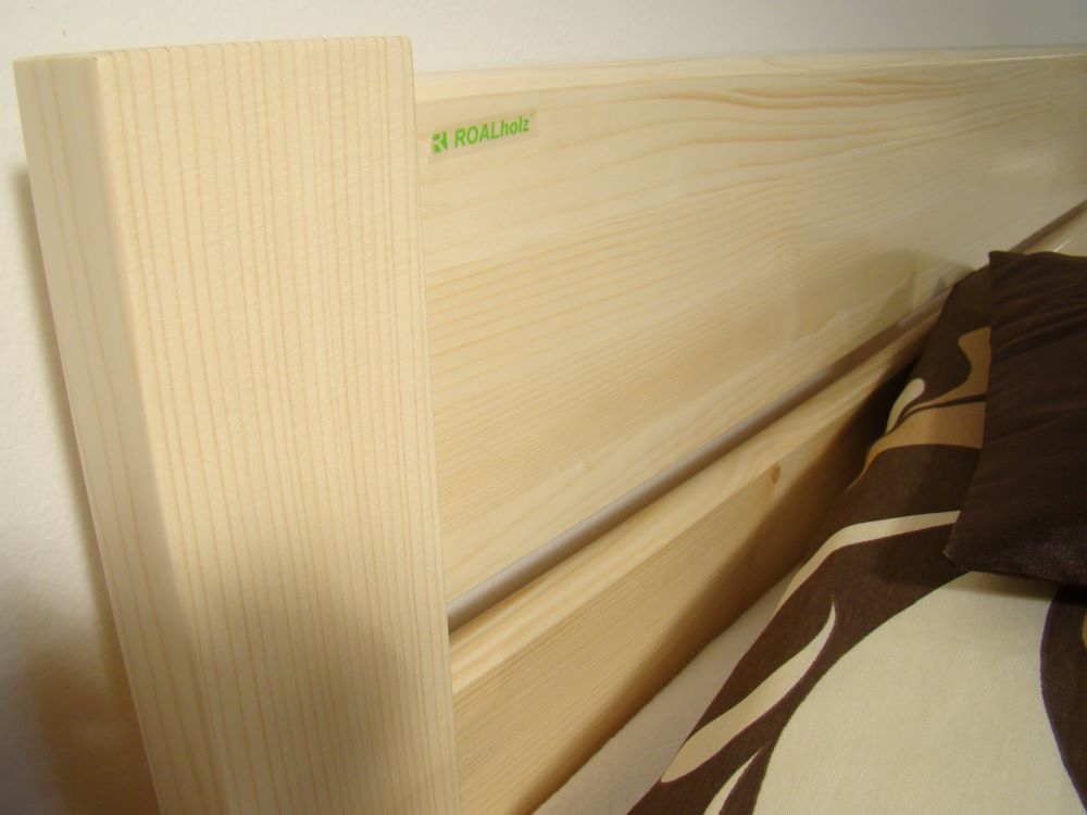 vysoké senior dvoulůžko z masivu NELA NR SENIOR 160x200