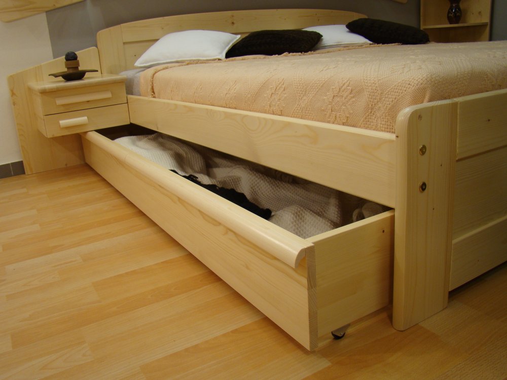 úložný prostor masiv pod postel DOREMI 1/1