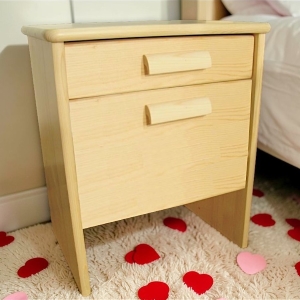 vysoký noční stolek masiv MARKÉTA SENIOR