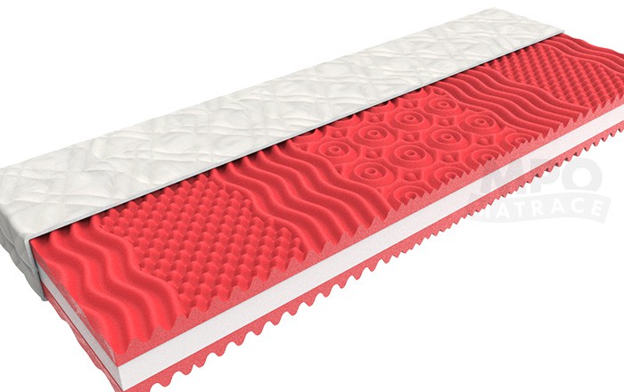 sendvičová pěnová matrace STANDARD 100x200 tuhost 5