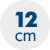 výška matrace 12 cm